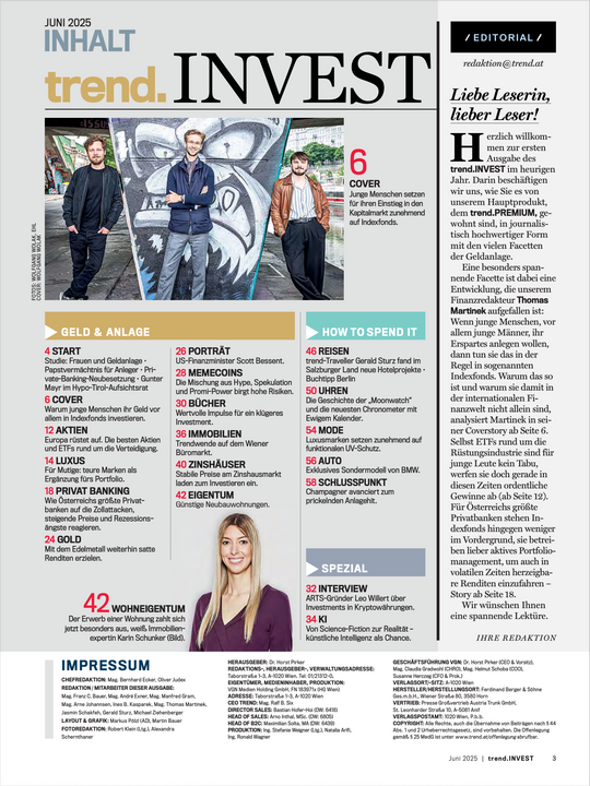 trend.INVEST Juni 2025 (E-Paper)