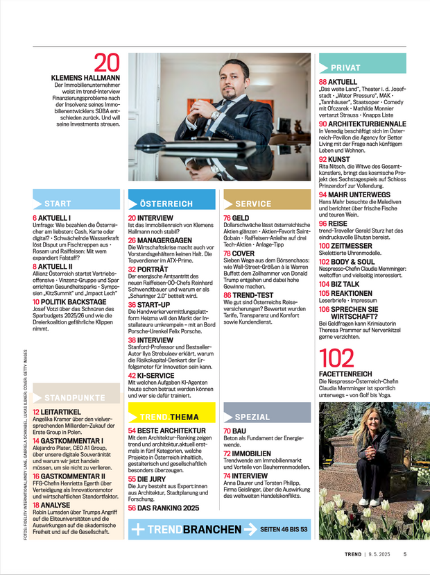 trend.PREMIUM 09. Mai 2025 (E-Paper)