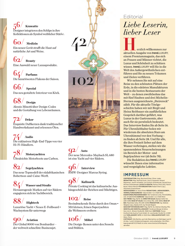 trend.LUXURY Oktober 2025 (E-Paper)