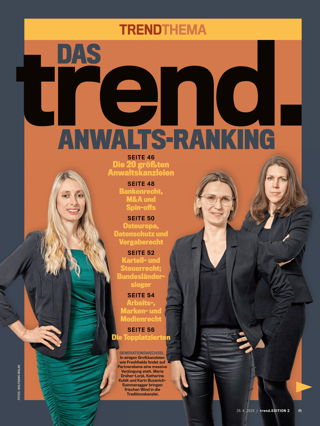 trend. Anwaltsranking 2023