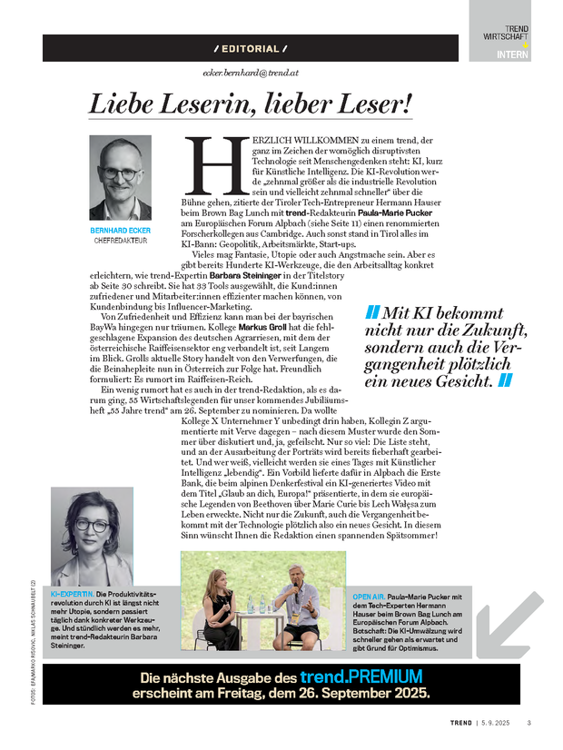 trend.PREMIUM 05. September 2025 (E-Paper)