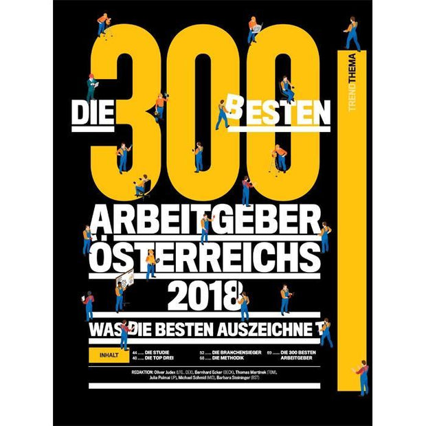 Die 300 besten Arbeitgeber Österreichs 2018